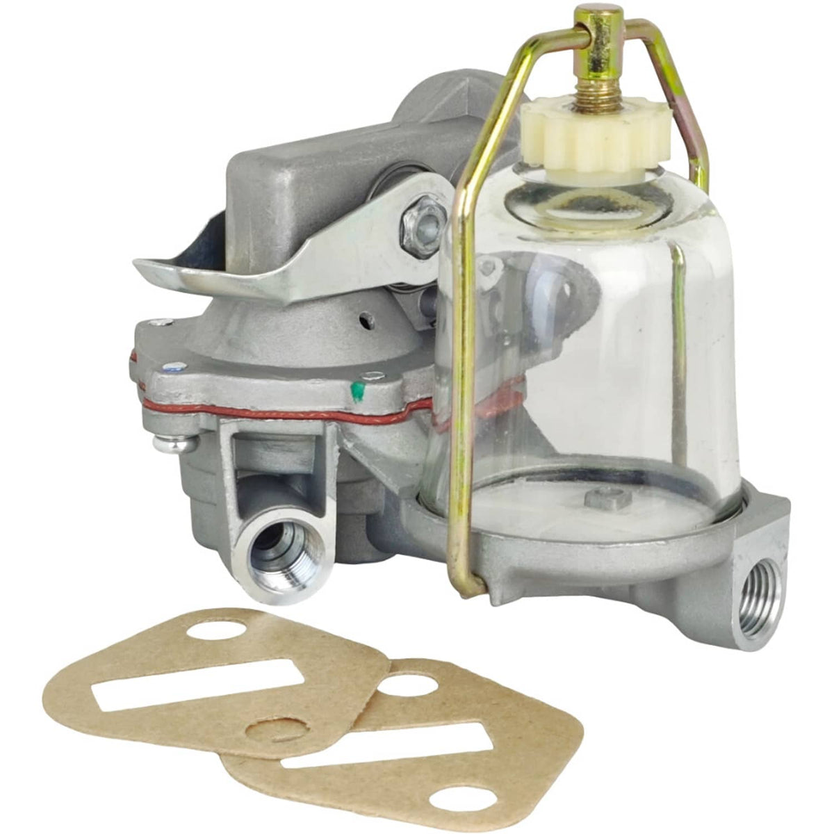 Solid Spare Fuel Lift Pump w/Bowl 2641406 890960M91 Fit for Allis Chalmers Tractor 160