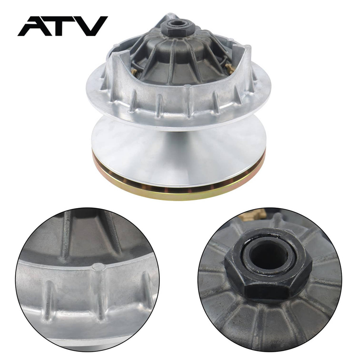 Solidspare Primary Drive Clutch 0900-0293 For Can-Am Renegade Outlander 1000 2012-2019 ATV