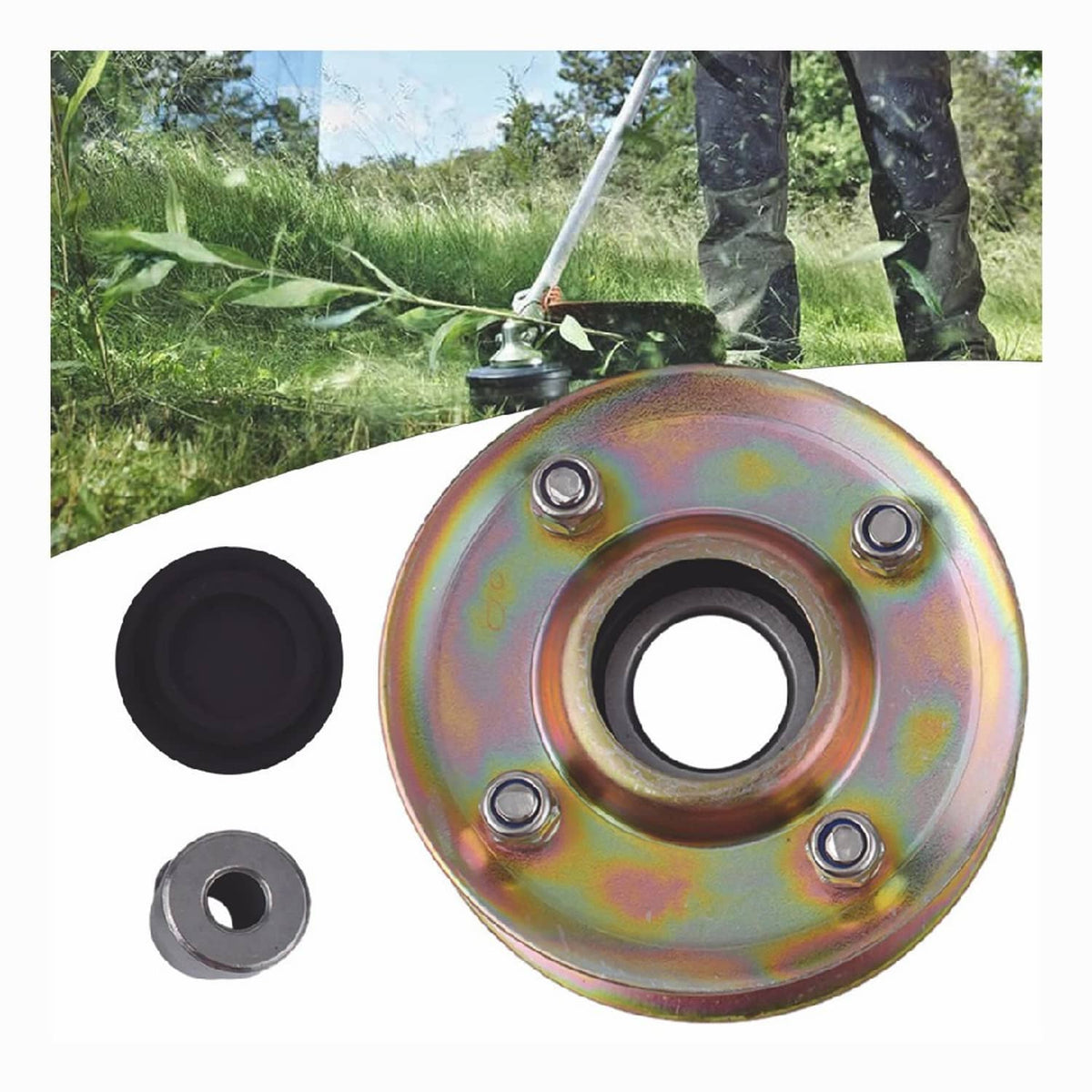 Solid Spare For Toro 131-4529 Deck Belt Pulley
