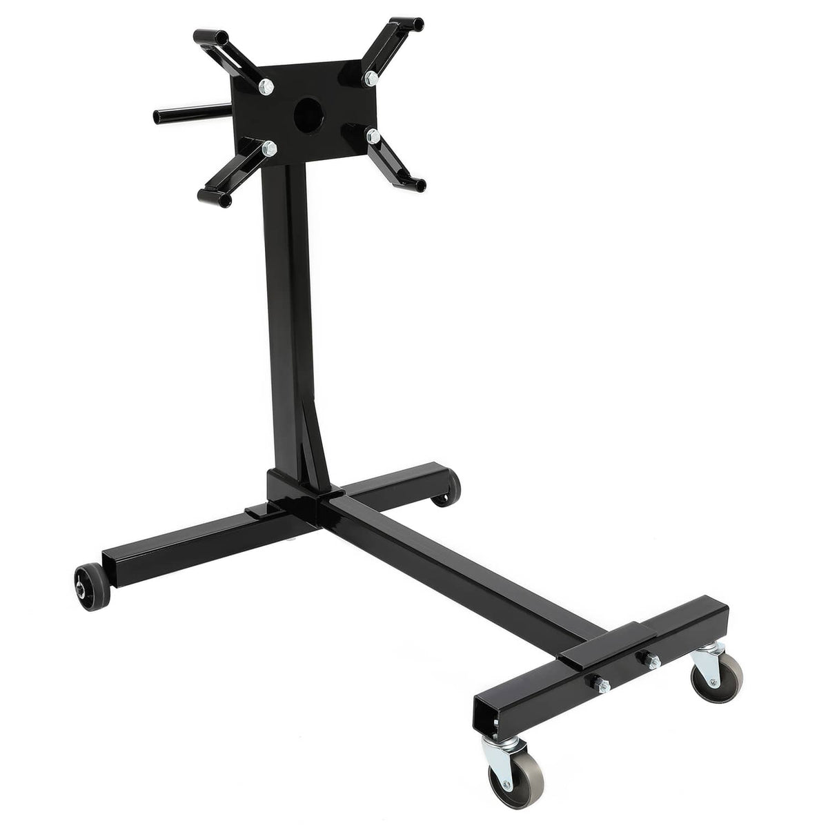 Solid Spare 1500LBS Steel Rotating Engine Stand 360 Degree Head Truck Motor Repair Hoist