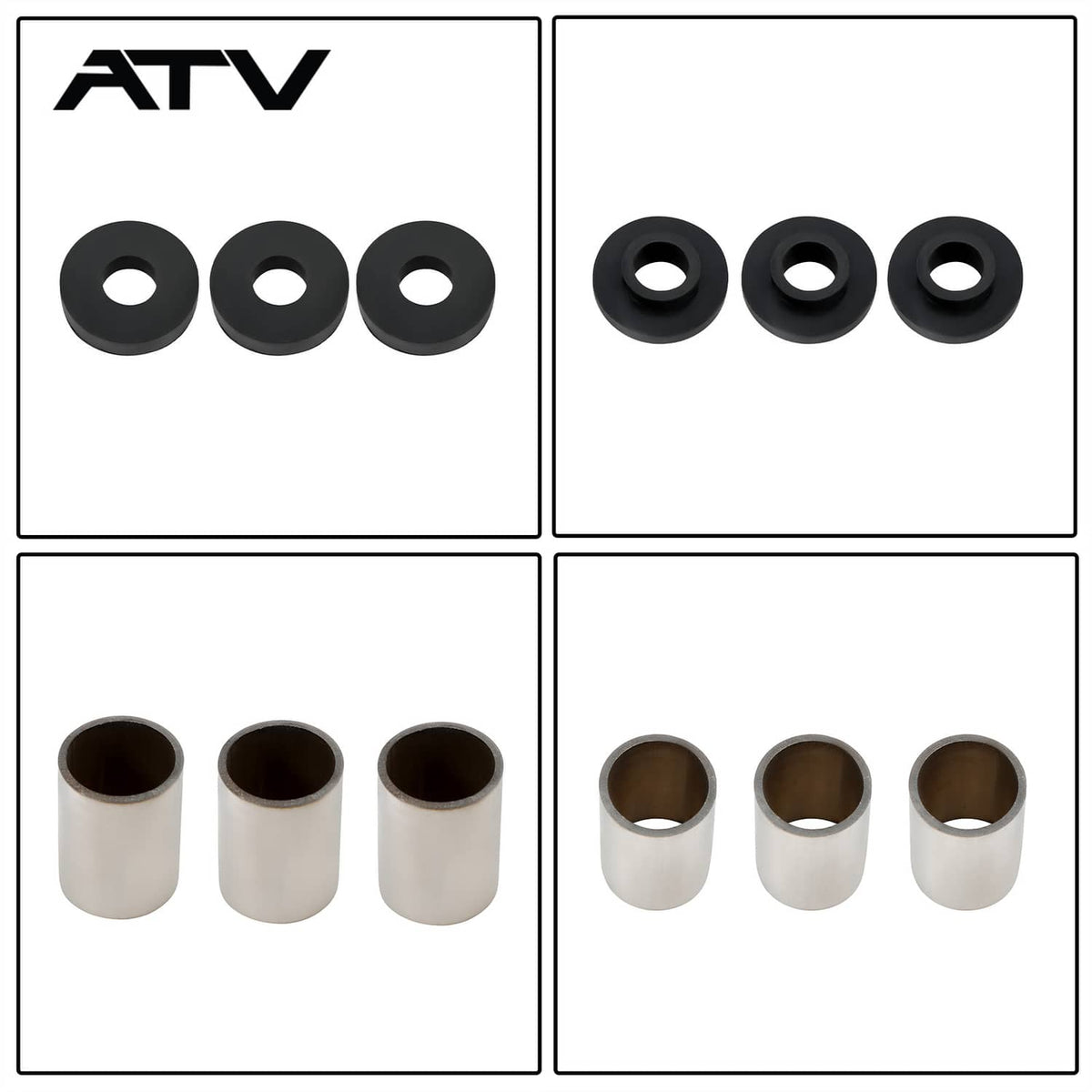 Solidspare For Polaris Sportsman 500 4X4 1996-2001 Exhaust Muffler & Gasket Kit 1260715-029