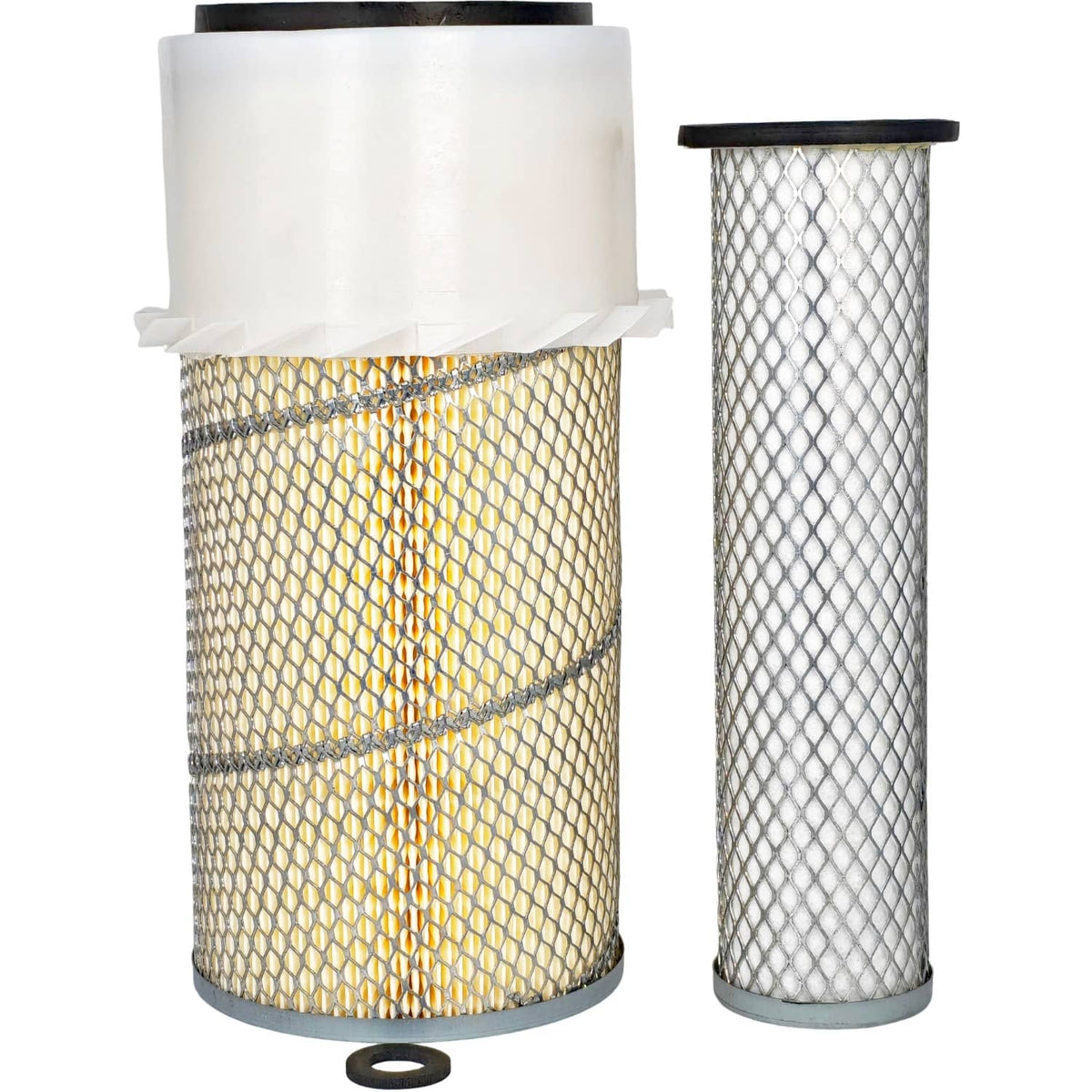 Solid Spare Maintenance Filter Kit for Case 580C Loader w/ G207D Engine Outer Inner Air Lube