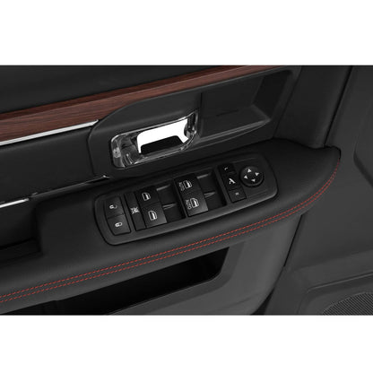 Solid Spare For 2013-2018 Dodge Ram 1500 2500 3500 Inner Door Panel Driver Side Textured BLK