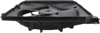 Solidspare 2Pcs A/C Condenser Radiator Cooling Motor Fan For 2013-2017 Honda Accord Touring