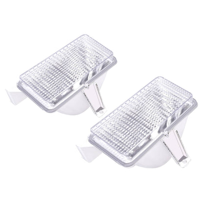 Solid Spare Turn Signal Corner Park Lights Lamps Pair For Chevy GMC 1983-1991 Pickup Truck