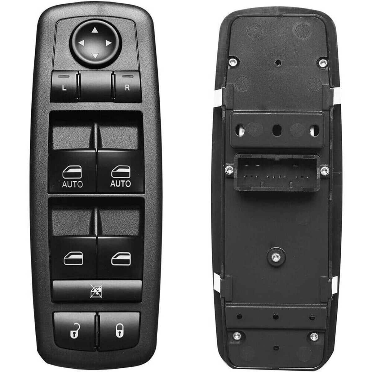 Solidspare New Front Driver Side Window Switch For 2016-2018 Ram 1500 2500 56046823AE Black