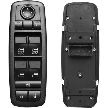 Solidspare New Front Driver Side Window Switch For 2016-2018 Ram 1500 2500 56046823AE Black
