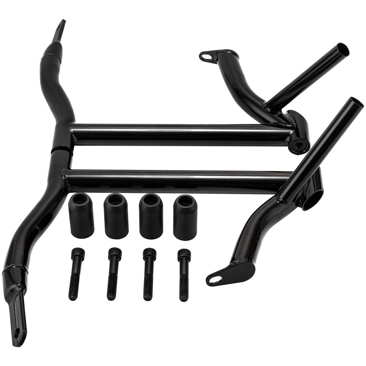 Solidspare Motorcycle Rear Saddlebag Guards Crash Bars For 14-24 Harley Electra Glide FLHT