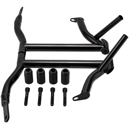 Solidspare Motorcycle Rear Saddlebag Guards Crash Bars For 14-24 Harley Electra Glide FLHT