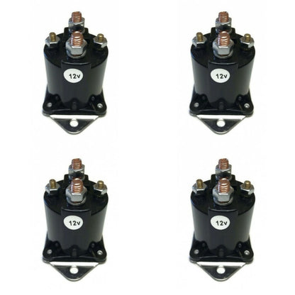 (4) 12V Solenoid Switch 1012275, SBC4201L - Club Car DS, Precedent Gas Golf Cart
