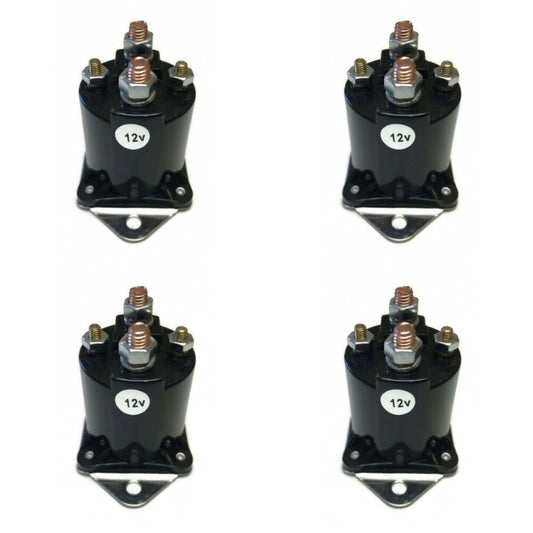 (4) 12V Solenoid Switch 1012275, SBC4201L - Club Car DS, Precedent Gas Golf Cart
