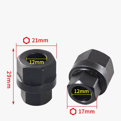 Solid Spare 33 Spline Hexagon Alternator Clutch Free Wheel Pulley Removal Installation Tool