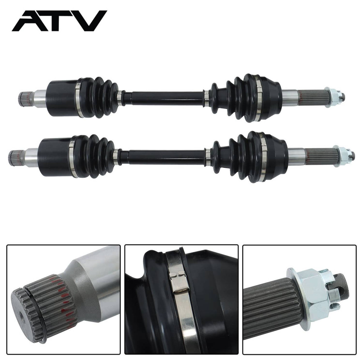 Solidspare CV Axles Drive Shaft Rear Left and Right For Polaris RZR 800 2008-2013 1332444