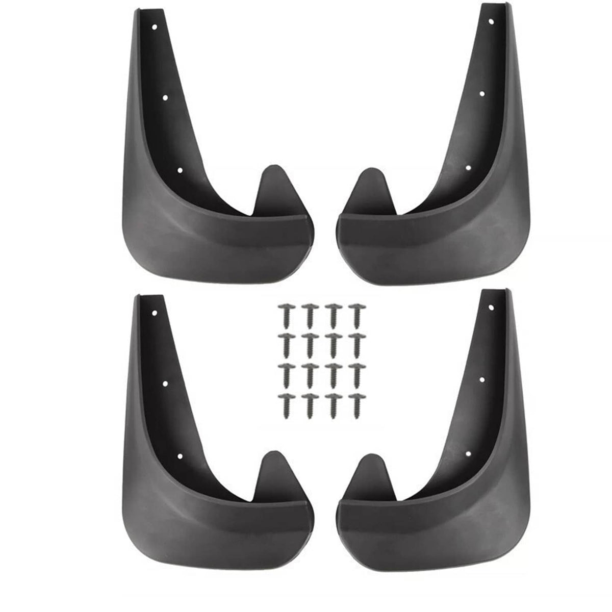 Solidspare 4X Wearing Mud Flaps Mudguards Fender Splash Guards For Dodge Challenger R/T SRT