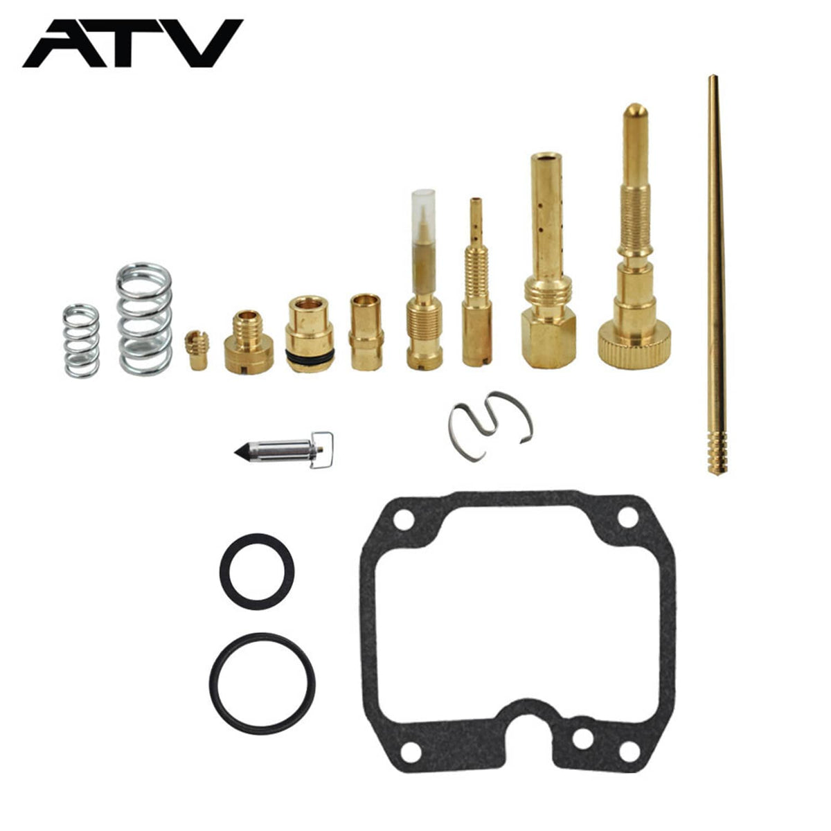 Solidspare Generic Carburetor Rebuild Kit Repair for Yamaha Moto 4 YFM200 1986-1989 New