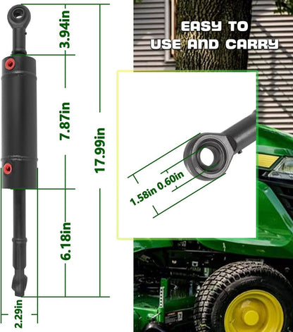 Solid Spare Hydraulic Steering Cylinder For John Deere 322 332 318 AM108777 AM39310 AM105769