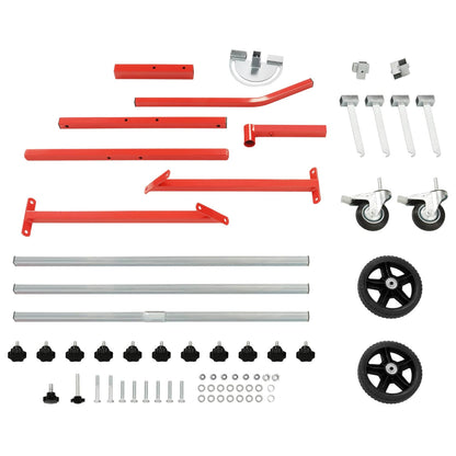 Solid Spare Auto body Paint Stand Multifunction Fender Door Repair Adjustable 180° Rotating
