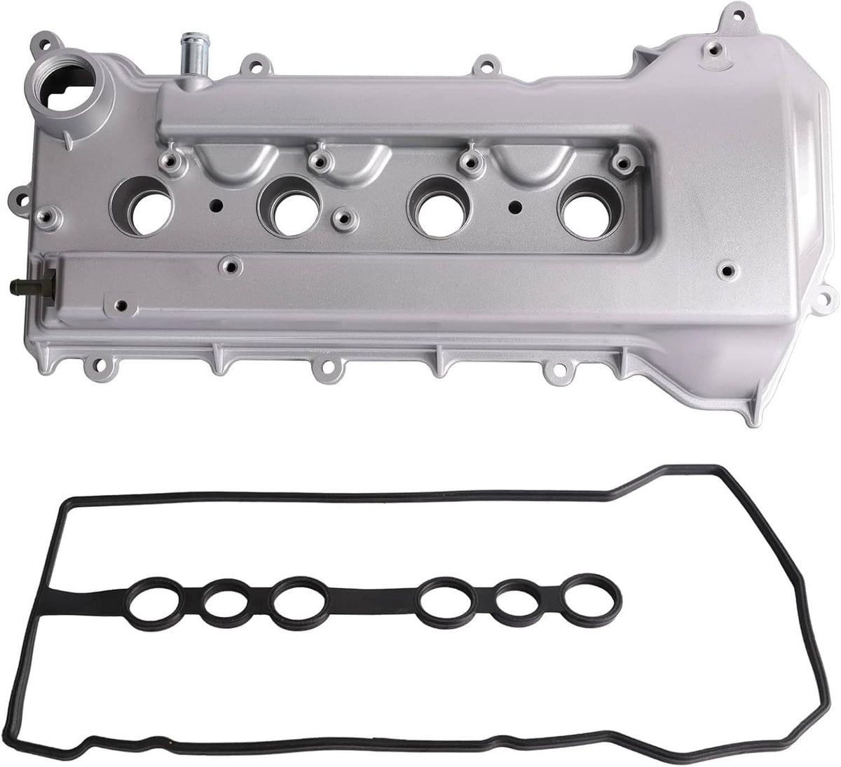 Solidspare Aluminum Valve Cover w/gasket for Toyota 00-05 Corolla Celica 03-08 Matrix 1.8L