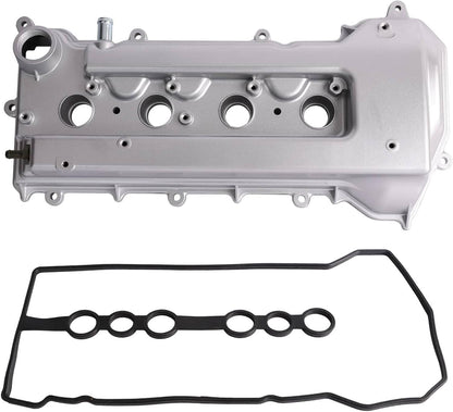 Solidspare Aluminum Valve Cover w/gasket for Toyota 00-05 Corolla Celica 03-08 Matrix 1.8L