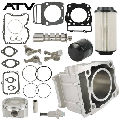 Solidspare For Polaris Ranger 500 Cylinder Piston Camshaft Rocker Arm Top End Kit 1999-2012