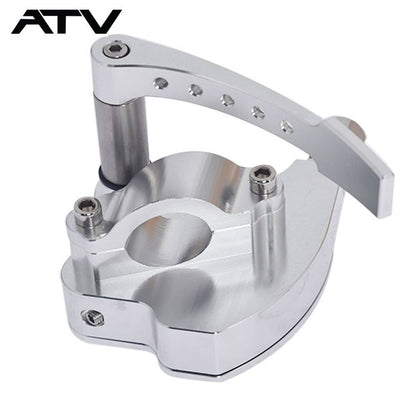 Solidspare BILLET THUMB THROTTLE FOR YAMAHA BANSHEE YFZ RAPTOR 350 660 700 silver