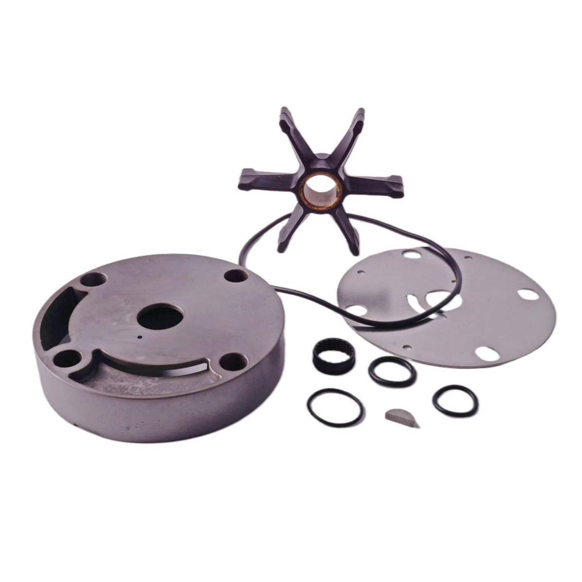 Solid Spare Water Pump Impeller Rebuild Kit w/Housing OMC Stringer 1969-1985 983218 0983218
