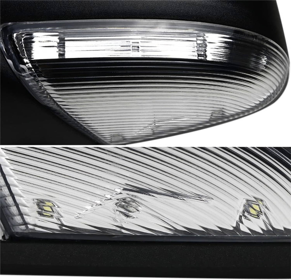Solidspare Left/ Driver Power Fold +Heated+ Temp Sensor Mirror For 2013-2019 Dodge Ram 1500