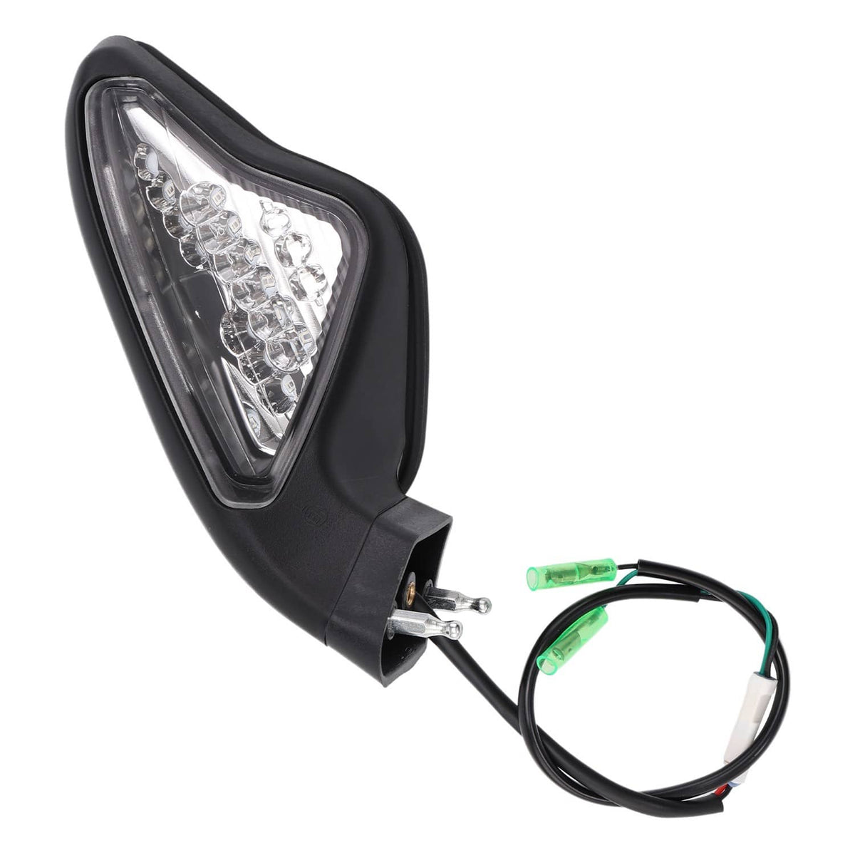 Solidspare Rear View Mirrors with Turn Signals For Ducati 848 EVO 08-13 1098 1098S 07-09