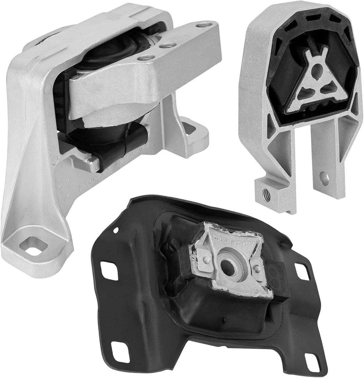 Solidspare New For 2013-2022 Ford Escape 3Pcs Engine Motor & Transmission Mount Set A5631