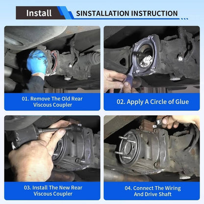 Solidspare Rear Differential Viscous Coupling For 2009-2014 Toyota Venza AWD 41303-68013
