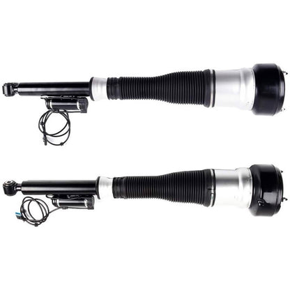 Solidspare 2x Rear Air Suspension Strut Set For Mercedes-Benz S350 S550 CL550 With Airmatic