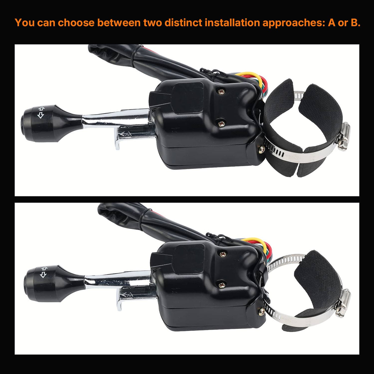 Solidspare Plug & Play  UTV Turn Signal Kit w/ 105dB Horn For 2011-24 Can-Am Maverick Max