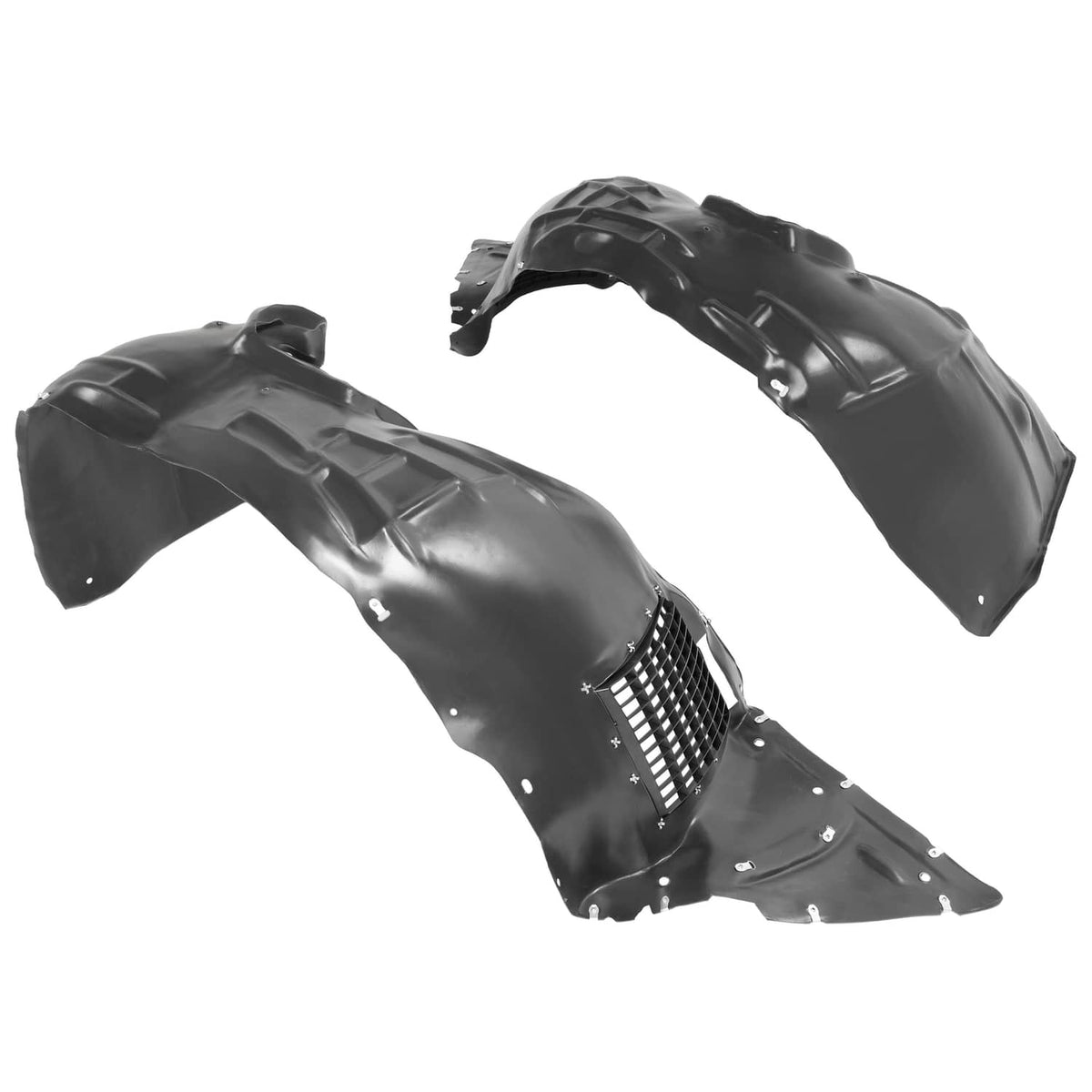 Solid Spare Inner Fender Liner Set For 2016-2022 Chevrolet Camaro For #1248296 #1249296