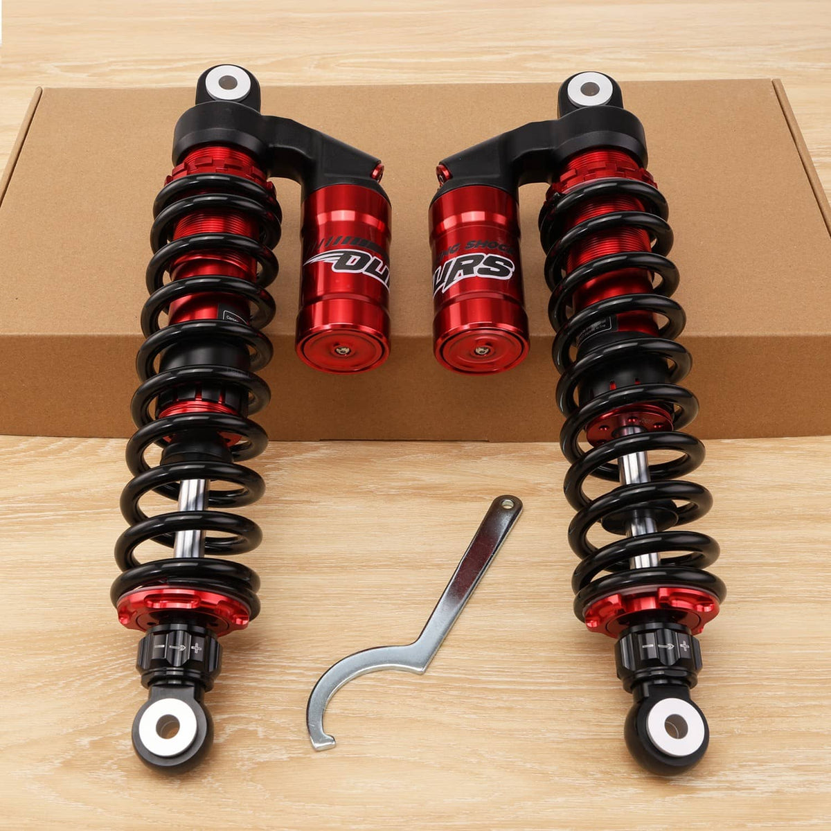 Solidspare 347mm Front Shocks for Honda Rancher 350 TRX350 TRX350 TE TM FE FM 2000-2006