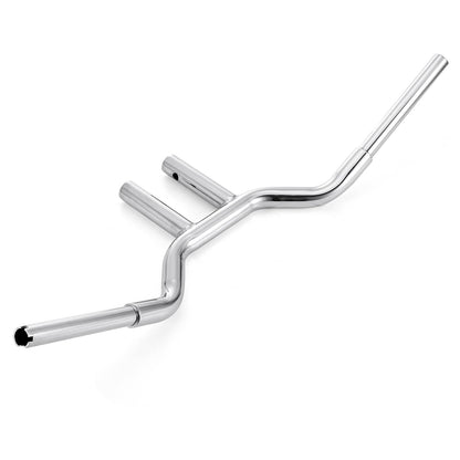 Solidspare 10" MX-T Bars Handlebar Chrome For Harley Softail FLS Sportster Dyna Low Rider