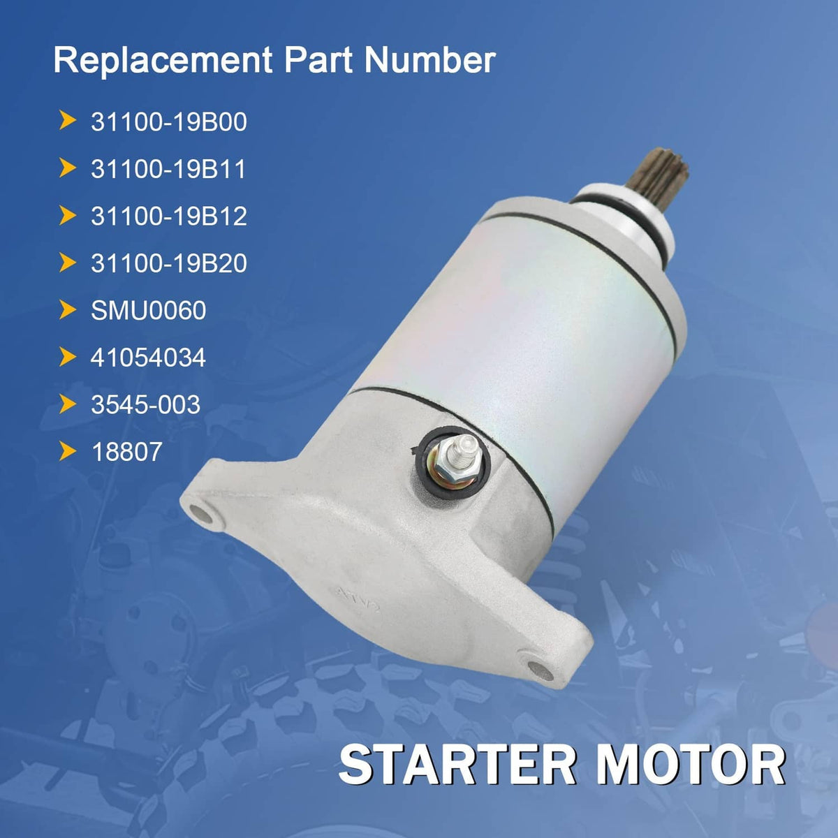 Solidspare Starter For Suzuki King Quad 300 250 1991-2002 Quadrunner 250 LTF250 31100-19B00