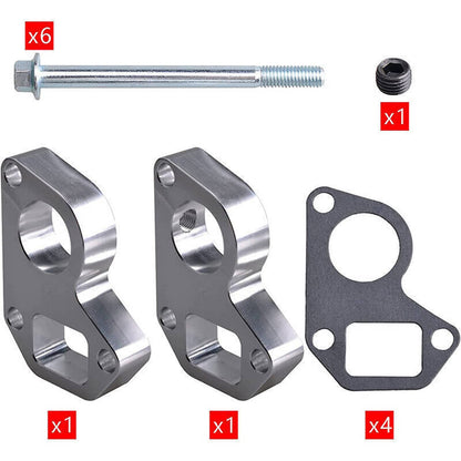 Solidspare 7" Water Pump Spacer Adapter Swap Kit For LSX/LS/LS2/LQ4 GTO LS1 Camaro to Truck