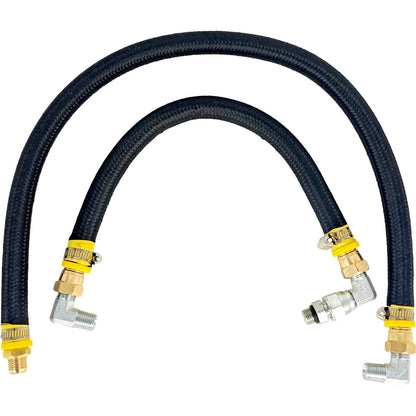 Solid Spare Fuel Line Upgrade Kit Fit Ford E-350 Econoline Club Wagon 1985-1994 Engine