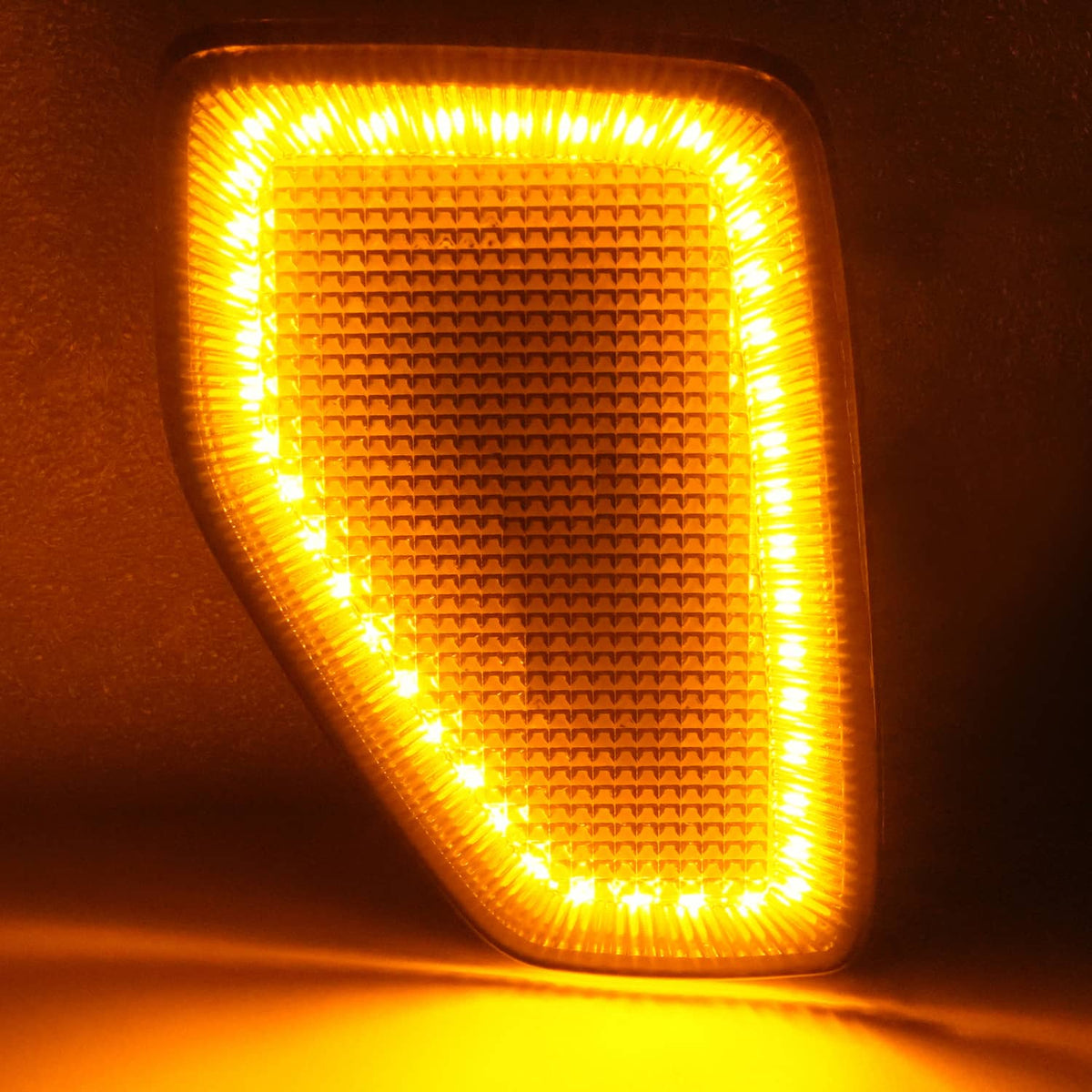 Solid Spare For Hummer H3 05/06-10&H3T 09-10 Smoked Full LED Front Fender Side Marker Lights