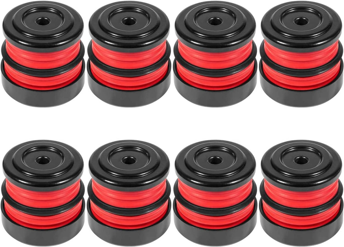 Solidspare New Silicone Body Mount Bushing Kit for Ford F250 F350 08-16 Super Duty Crew Cab