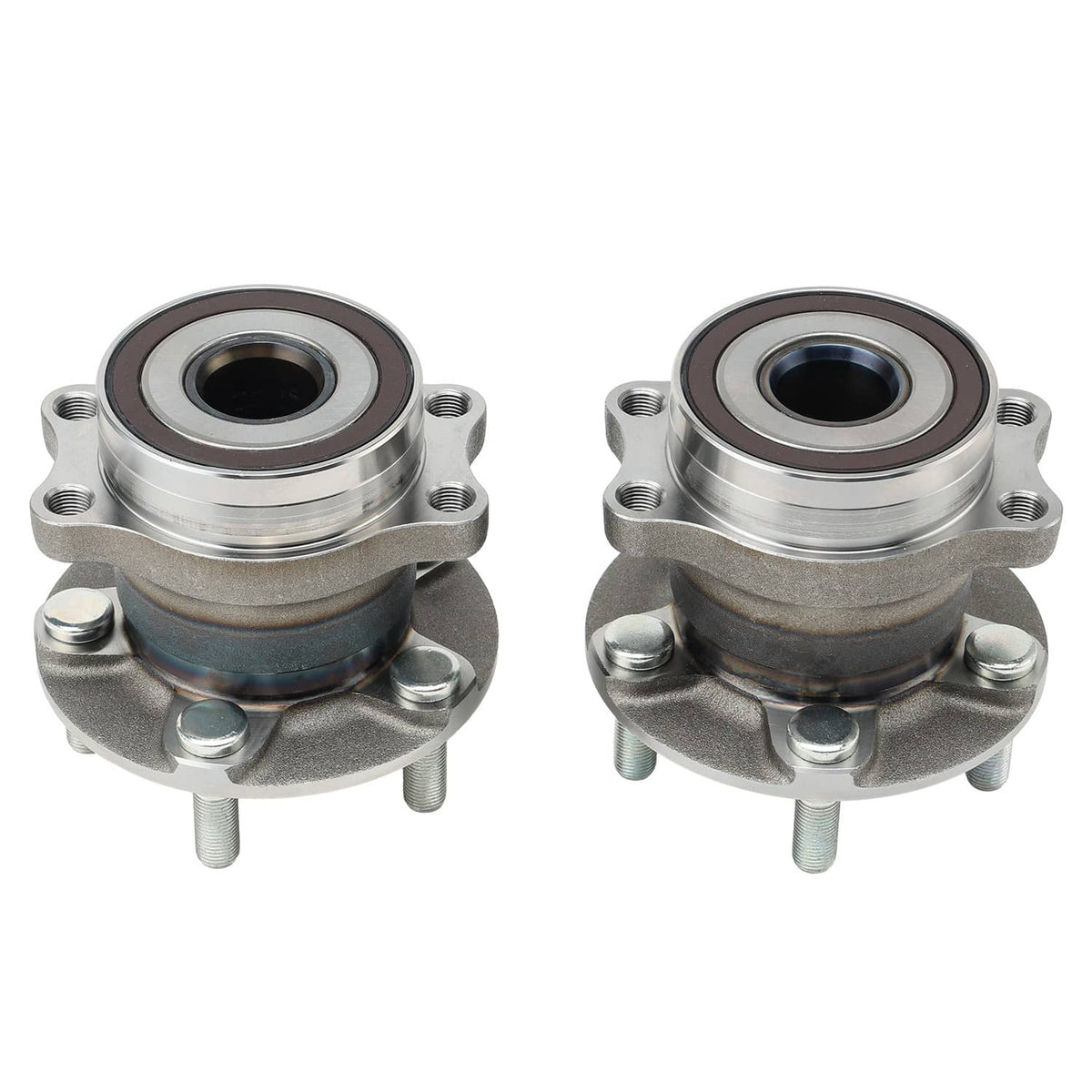 Solidspare 2X Rear Wheel Bearings and Hub For Subaru Forester 2014-18 Impreza 2012-14 Base