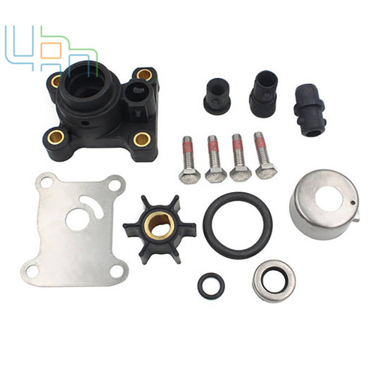 Solid Spare Water Pump Impeller Kit for Johnson Evinrude 9.9HP 15 HP 4 Stroke 394711 18-3327