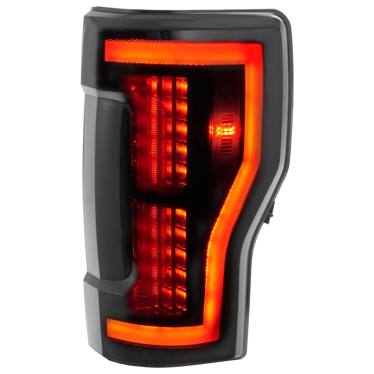 Solid Spare Smoke LED Tail Lights Lamps Pair For Ford F250 F350 F450 SD Super Duty 2017-2019