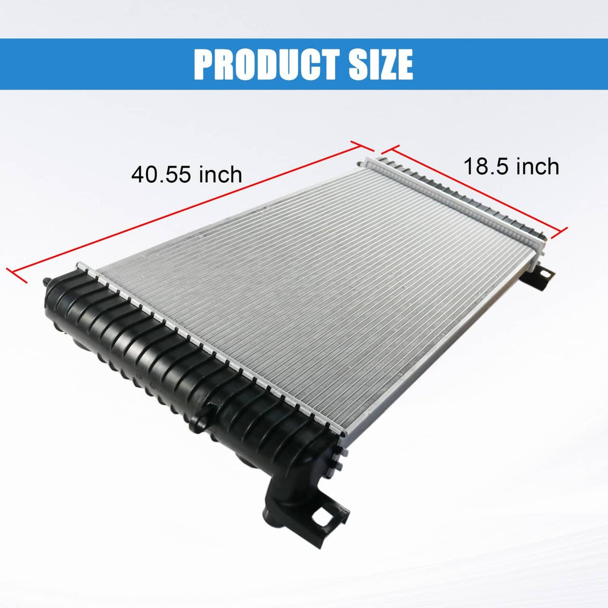 Solidspare 34 Inch Core Radiator For Chevy Silverado Suburban Cadillac Avalanche Escalade