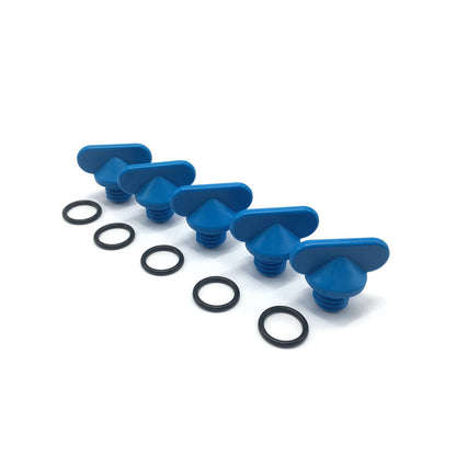 Solid Spare 5Pcs For Mercruiser Block Drain Blue Plug Kit 8M2000874 22-806608A1 Manifold