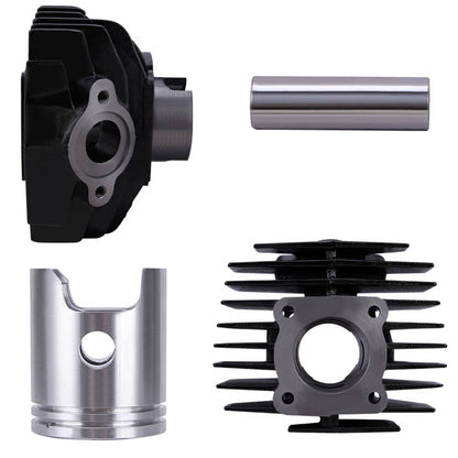 Solidspare Cylinder Piston Head Gaskets Top End Rebuild Kit for Yamaha PW-80 PW80 1983-2006