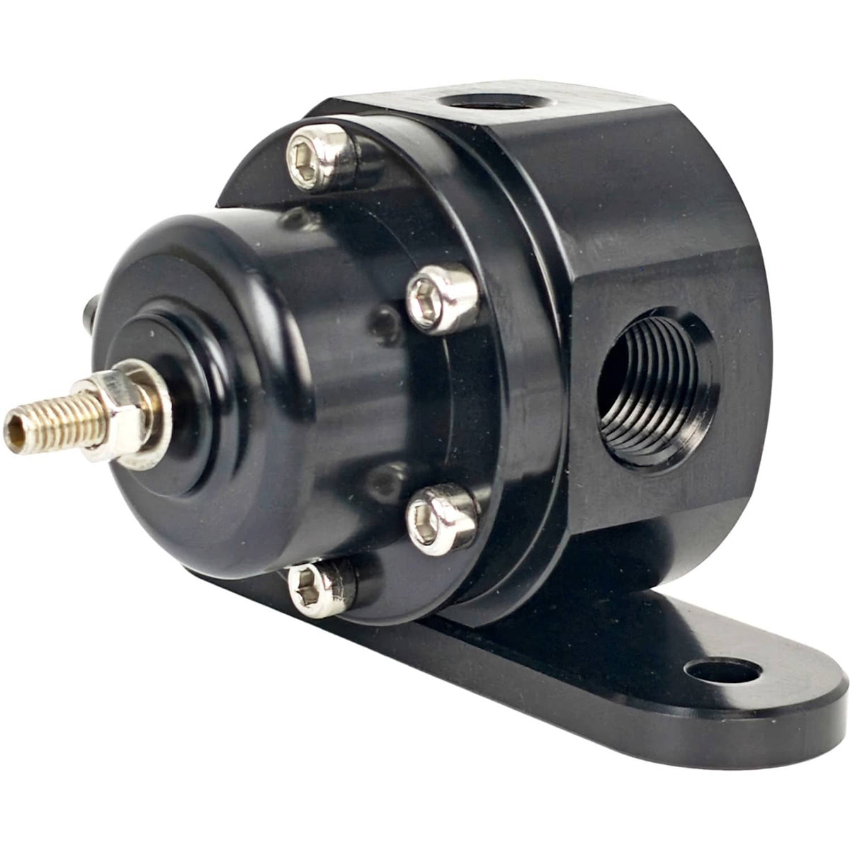 Solid Spare 25-302BK Fuel Pressure Regulator Kit Gauge Port 1/8 in. NPT Inlet Outlet 25302BK