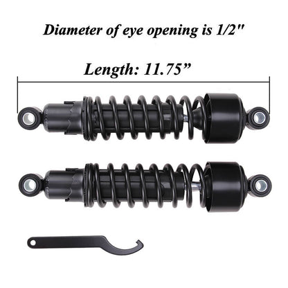 Solidspare Rear Shocks R&L Fit For Harley Road King Electra Street Glide Tour Glide 1984-UP