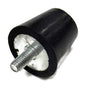 3/4" Stud 5/16-18 Thread Suspension Rubber Bump Stop Axle Snubber Jounce Bumper