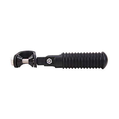 Solidspare Motorcycle U-Clamp Foot Pegs Rests 1"~1-1/4" Highway Engine Crash Bar For Honda